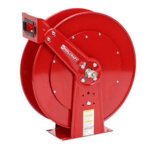 82000 OMP - 1/2 in. x 100 ft. Ultimate Duty Dual Pedestal Hose Reel